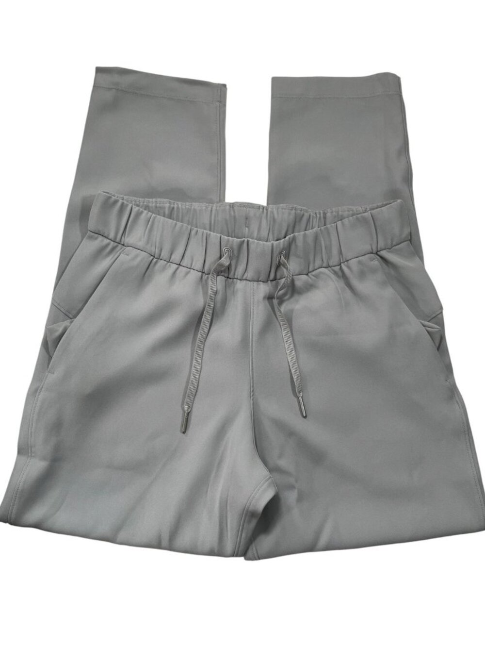 Lululemon On the fly Drawstring pull on Pants women's size 6 Gray